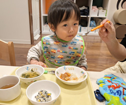 おひるごはんの様子