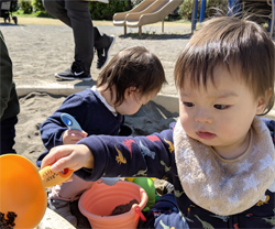 おさんぽ・おあそびの様子